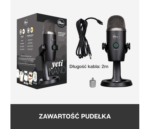 Blue Microphones Yeti Nano Black - 652722 - zdjęcie 12
